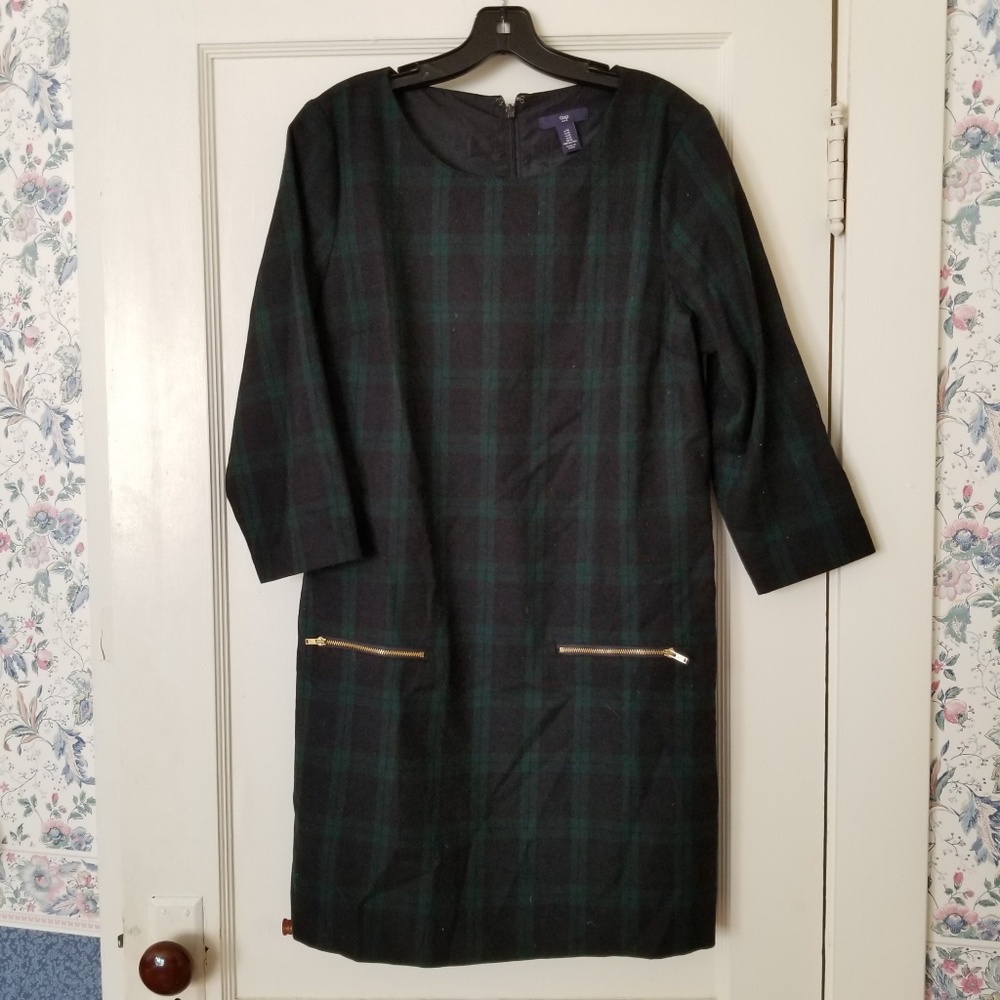 GAP | Plaid Shift Dress